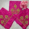 Royal Touch Badam Beads Buti Aariwork Blouse for Regal Occasions
