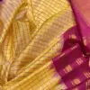 Timeless Elegance Pure Gadwal Silk Saree with Rich Zari Border – Royal Heritage Weave