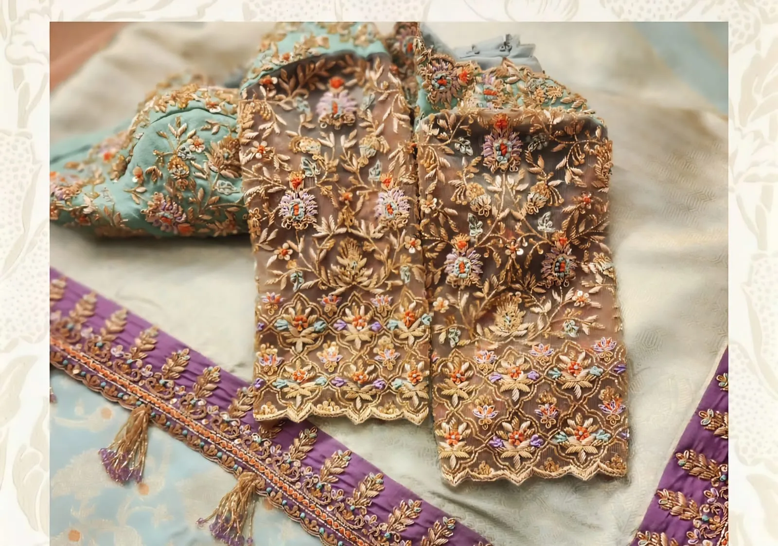 Bridal Wedding All Over Heavy Maggam Work Blouse Grand Designer Bridalwear