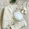 Affordable Glamour Half white Fancy Mirror Maggam Work Blouse for Any Occasion