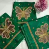 Budget-Friendly Maggam Work Blouse with Stunning Gold Butterfly Buti Design