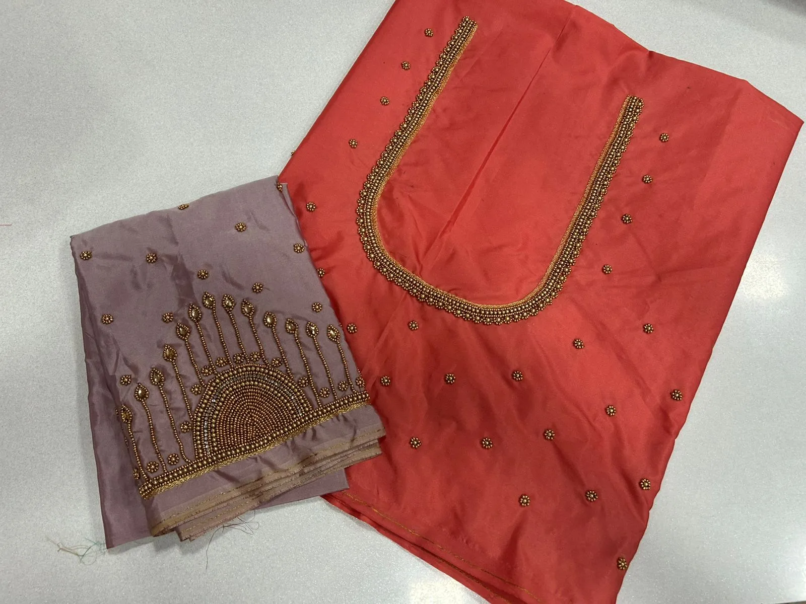 Buy Online Latest Elegant Pink Aari Work Blouse at Best Prices Trendsetting Wedding Style