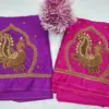 Trendy Peacock Buti Maggam Work Blouse Stunning Budget-Friendly Designer Style