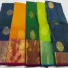 Authentic 100% Pure Kanchipuram Handloom Silk Saree 1G++ Pure Zari Silk Mark Certified Luxury Wedding Edition