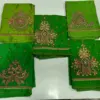 Best-Selling Green Aari Work Blouse – Elegant Design, Affordable Pricing, Perfect Fit