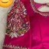 Best-Selling Pink Maggam Work Bridal Blouse Affordable, Stylish, Custom Sizes