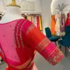 Buy Online Red Wedding Maggam Work Blouse Premium Bridal Look in Custom Sizes at Best Budget