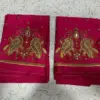 Exquisite Double Peacock Beads Blouse Affordable Maggam Work in Your Perfect Fit