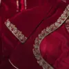 Exquisite Red Madunala Maggam Work Blouse Affordable Luxury in Custom Sizes
