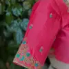 Grand Light Pink Zardosi Bridal Maggam Work Blouse Limited Edition Custom Sizes Available