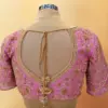 Latest Baby Pink Maggam Work Blouse for Weddings | Luxury Bridal Look Affordable Price Custom Fit