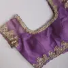 Lavender Bridal Maggam Work Blouse Tailored Perfection at Unbeatable Price