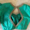 Premium Rama Green Designer Maggam Work Blouse Custom Sizes at Best Price