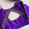 Royal Purple Maggam Work Blouse Exclusive Design Budget Deal, Perfect Fit