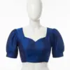 Signature Puff Sleeve Saree Blouse Ready Made + Tailor-Fit Options