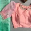 Stunning Peach Collar Maggam Work Blouse Premium Craft | Best Price Guaranteed