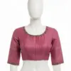 Stylish Pink Budget Maggam Work Blouse Handcrafted Design Perfect Custom Fit