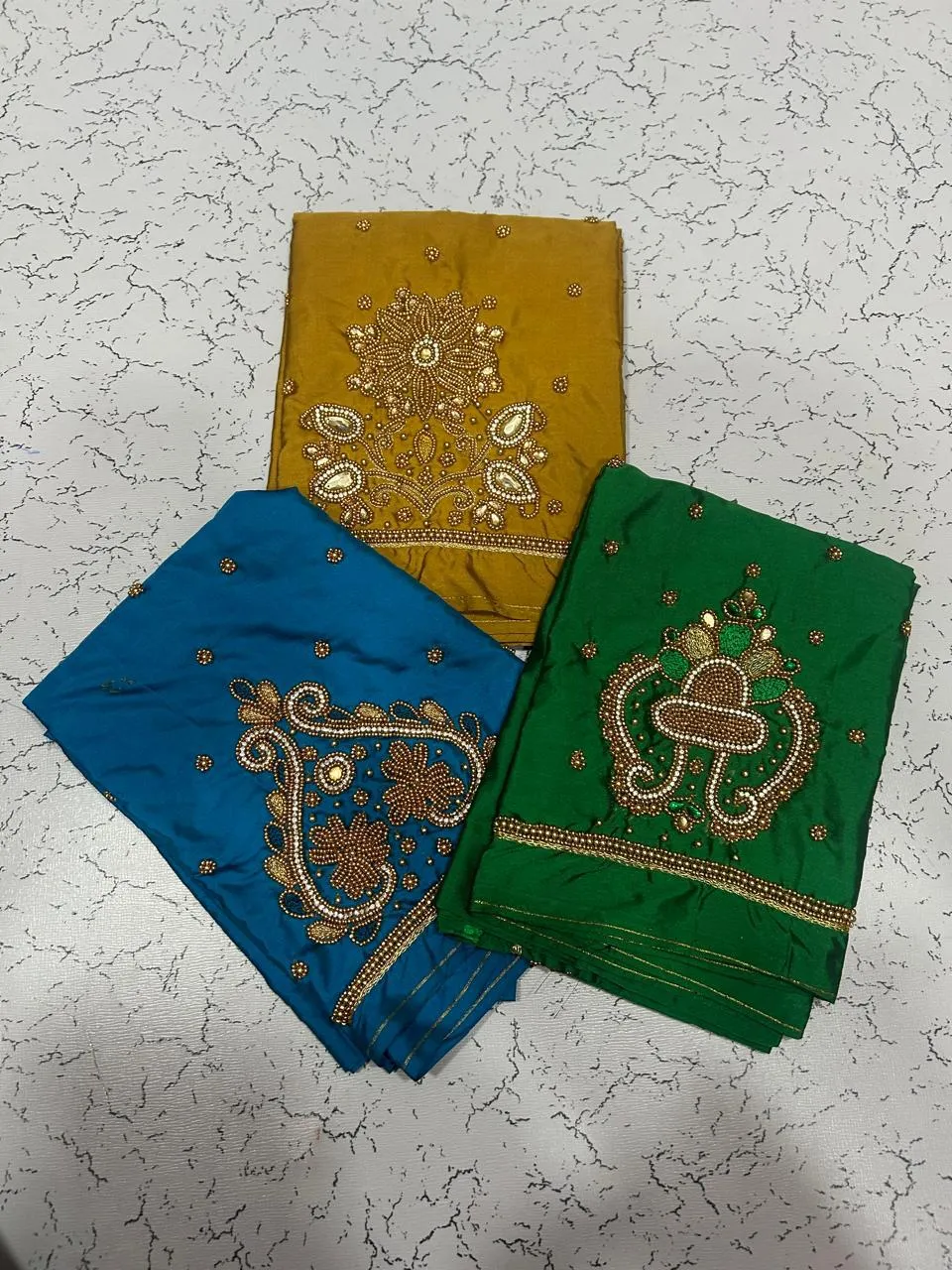 Black Buti Aari Work Blouse at Offer Price Elegant Handmade Design in Custom Sizes - Image 11