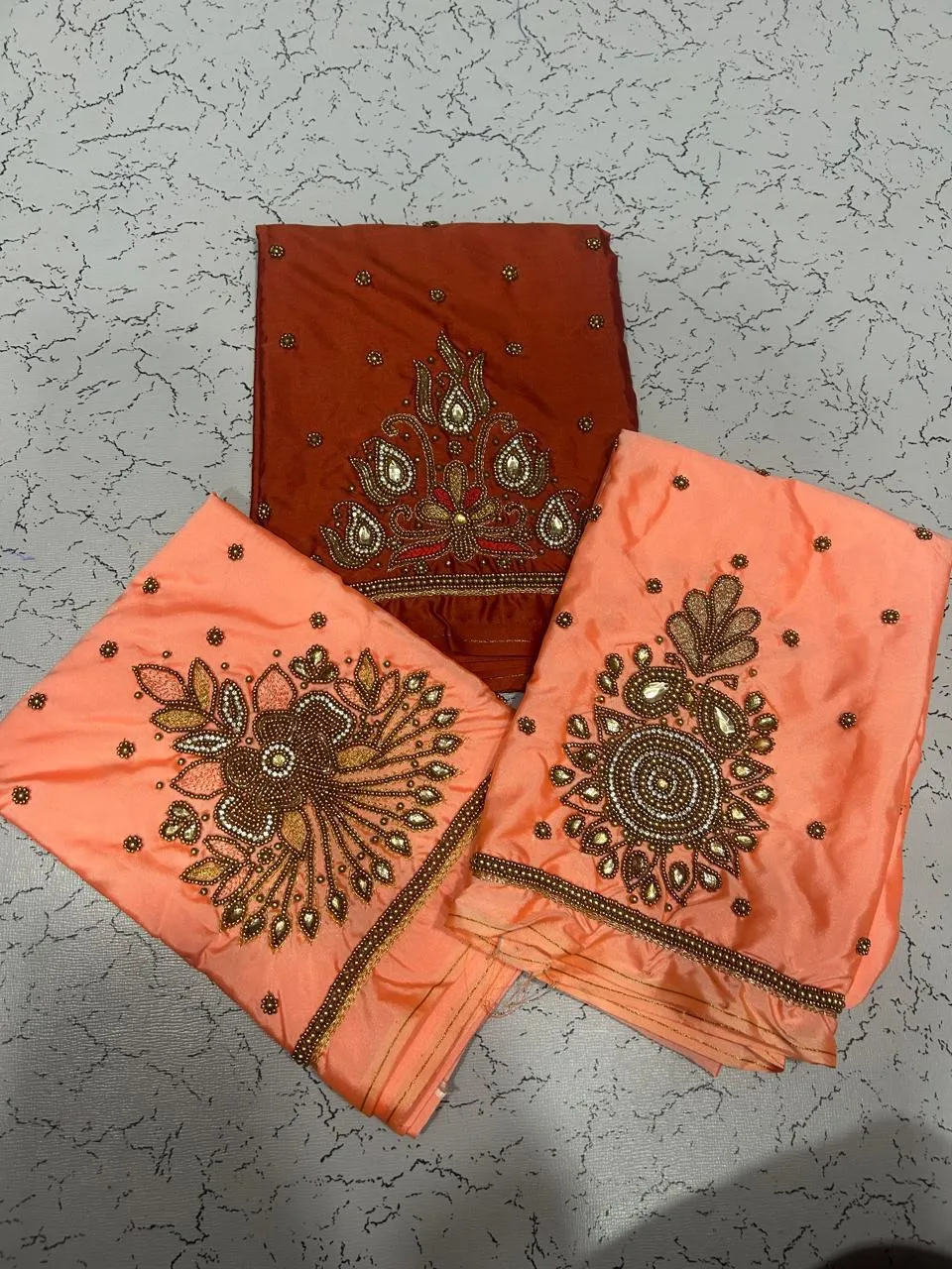 Black Buti Aari Work Blouse at Offer Price Elegant Handmade Design in Custom Sizes - Image 2