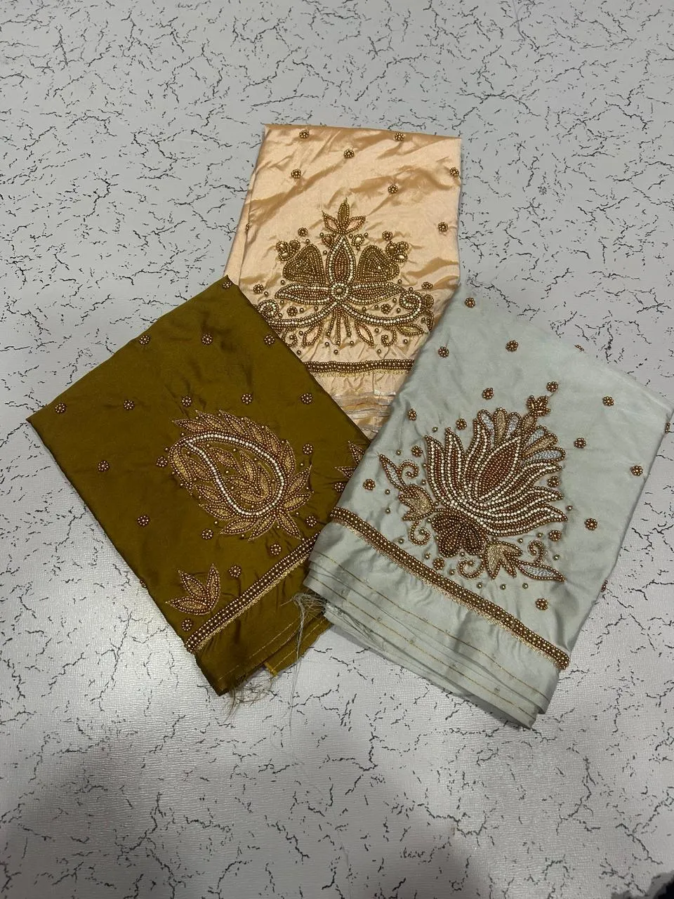 Black Buti Aari Work Blouse at Offer Price Elegant Handmade Design in Custom Sizes - Image 3