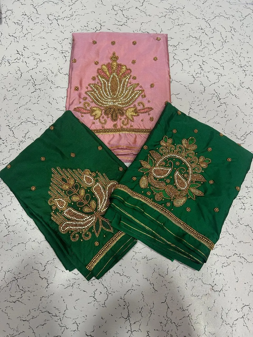 Black Buti Aari Work Blouse at Offer Price Elegant Handmade Design in Custom Sizes - Image 4