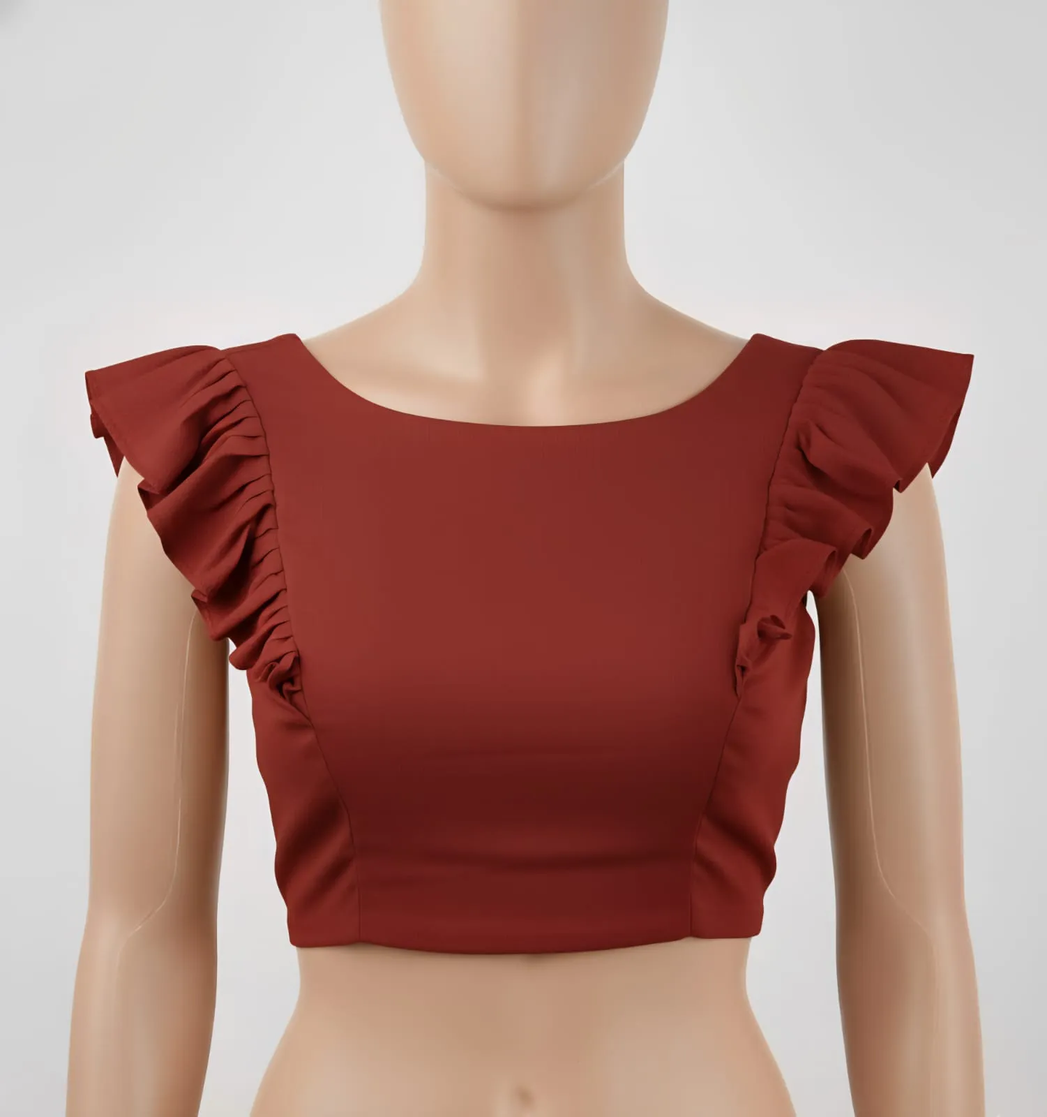 Everyday Luxury in Mint Green Trending Prince Cut Designer Blouse for Modern Women - Image 3