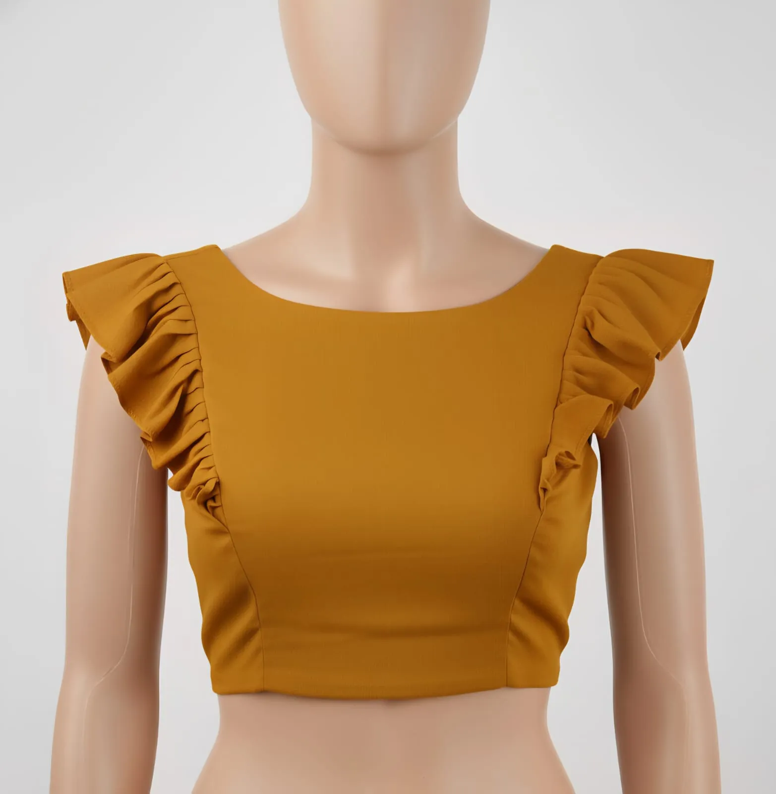 Everyday Luxury in Mint Green Trending Prince Cut Designer Blouse for Modern Women - Image 4