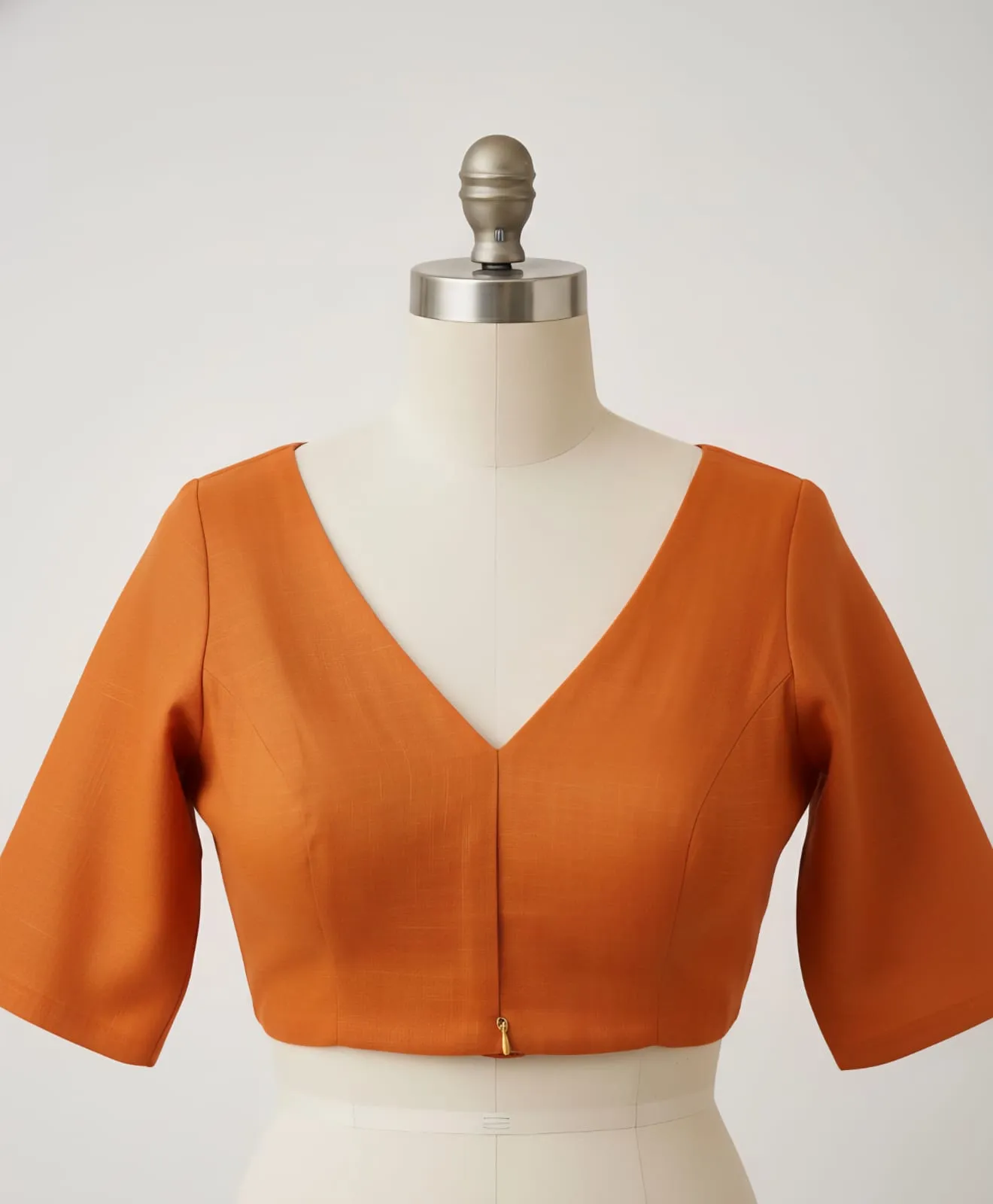 Glamorous VNeck ReadytoWear Fancy Blouse Premium Designer Fit for Every Occasion