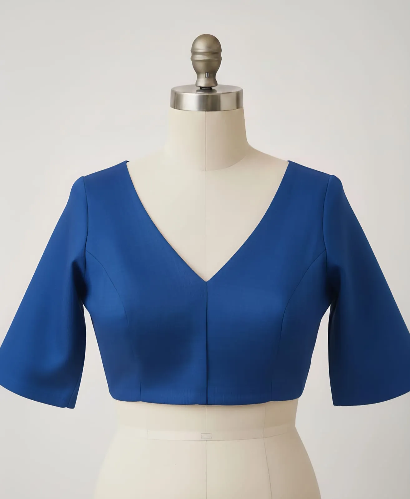 Glamorous VNeck ReadytoWear Fancy Blouse Premium Designer Fit for Every Occasion - Image 2