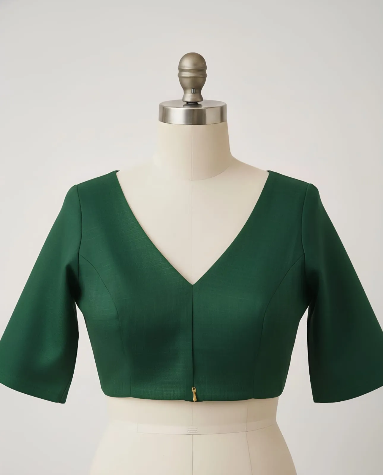 Glamorous VNeck ReadytoWear Fancy Blouse Premium Designer Fit for Every Occasion - Image 4