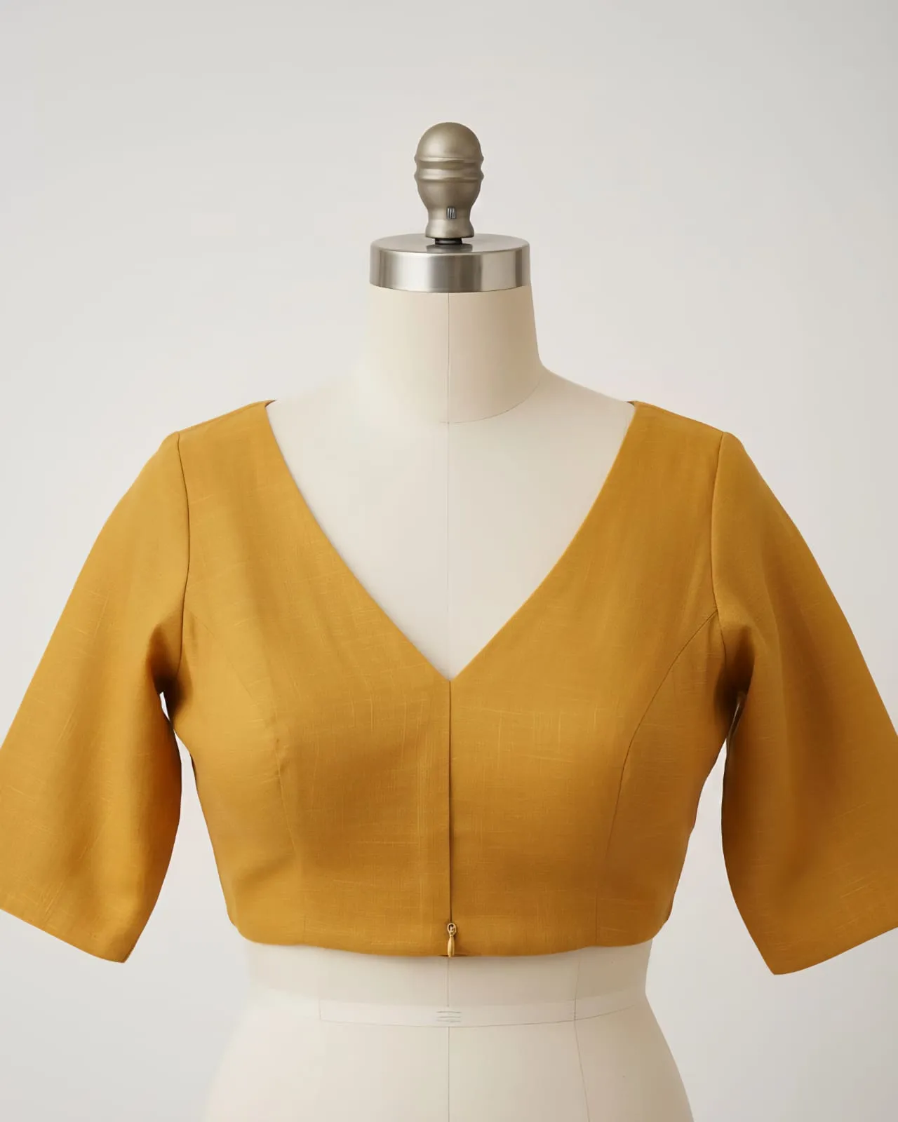 Glamorous VNeck ReadytoWear Fancy Blouse Premium Designer Fit for Every Occasion - Image 5