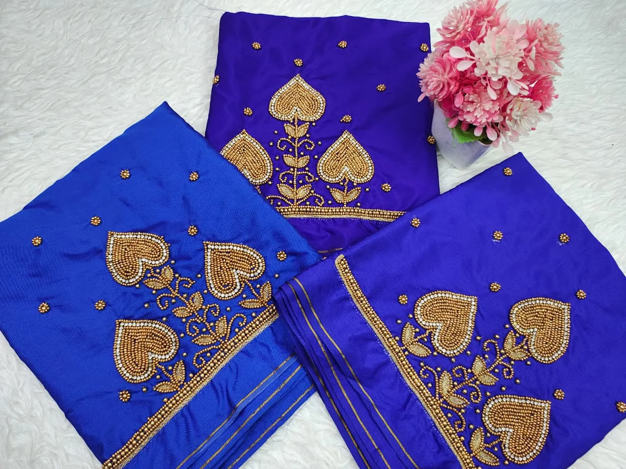 Grace Redefined Badam Buti Aari Work Blouse in Custom Sizes Best Budget Offer - Image 4