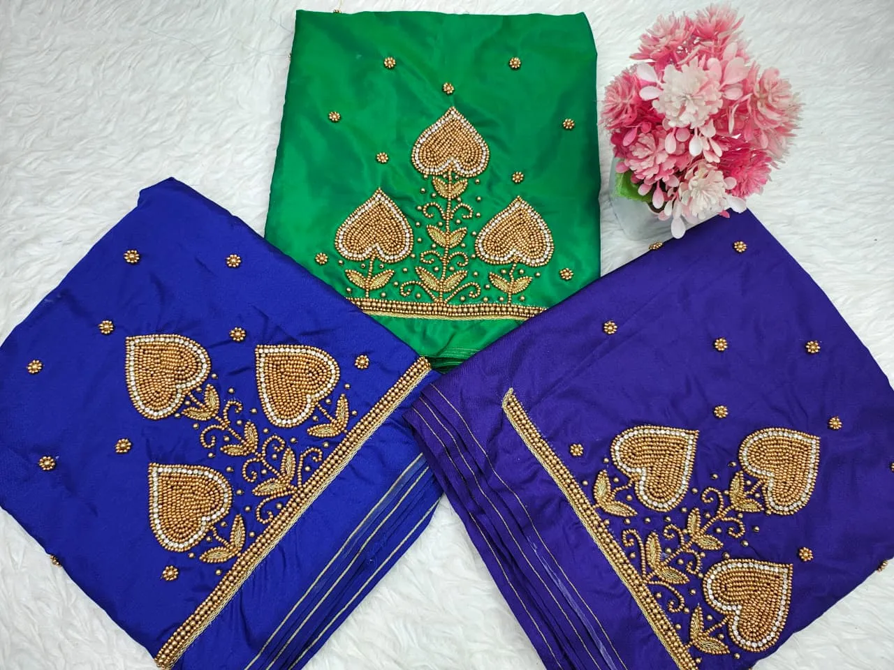 Grace Redefined Badam Buti Aari Work Blouse in Custom Sizes Best Budget Offer - Image 5