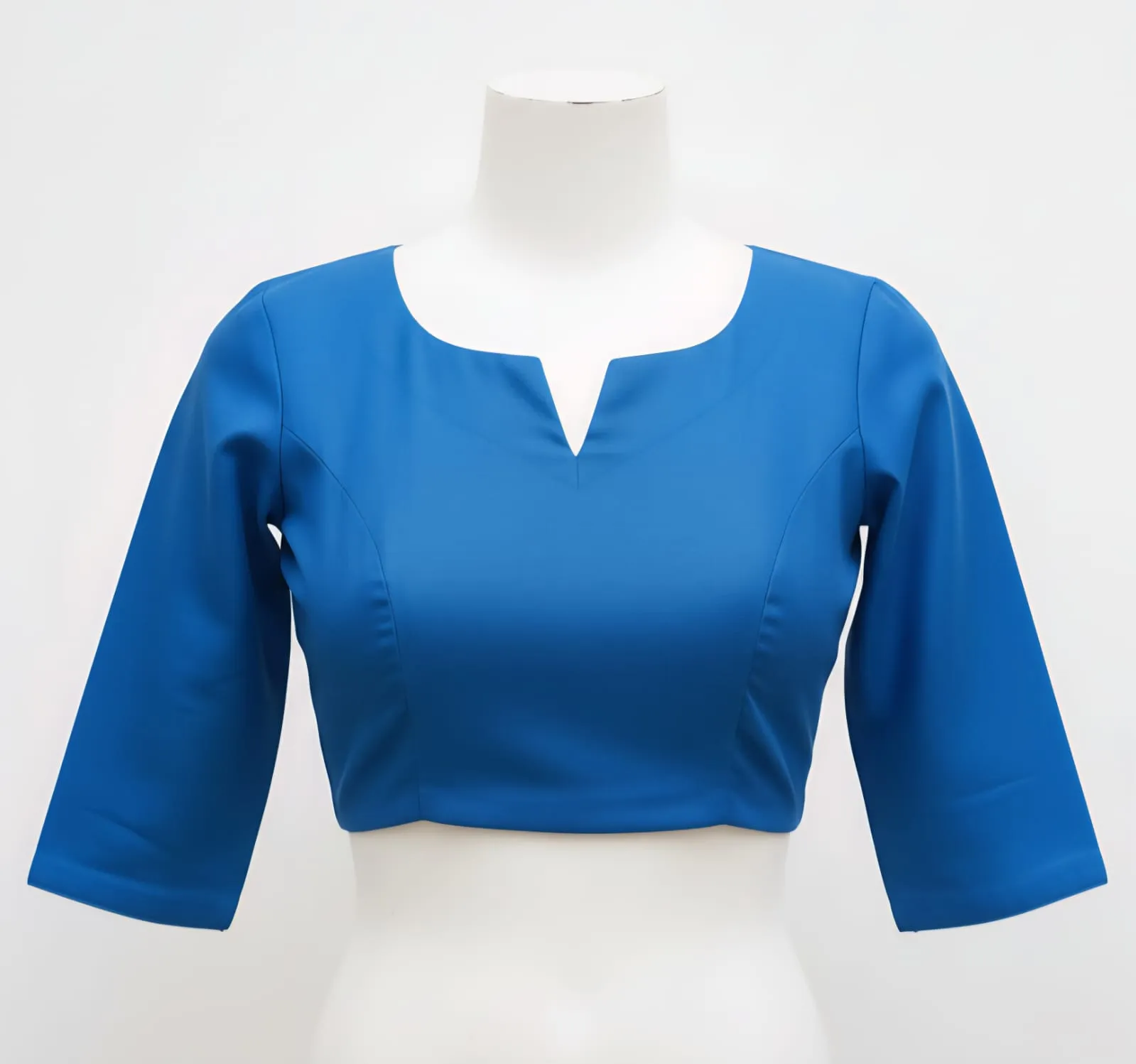 Latest Notch Neck Designer Blouse Premium Fancy Ready-to-Wear Collection - Image 4