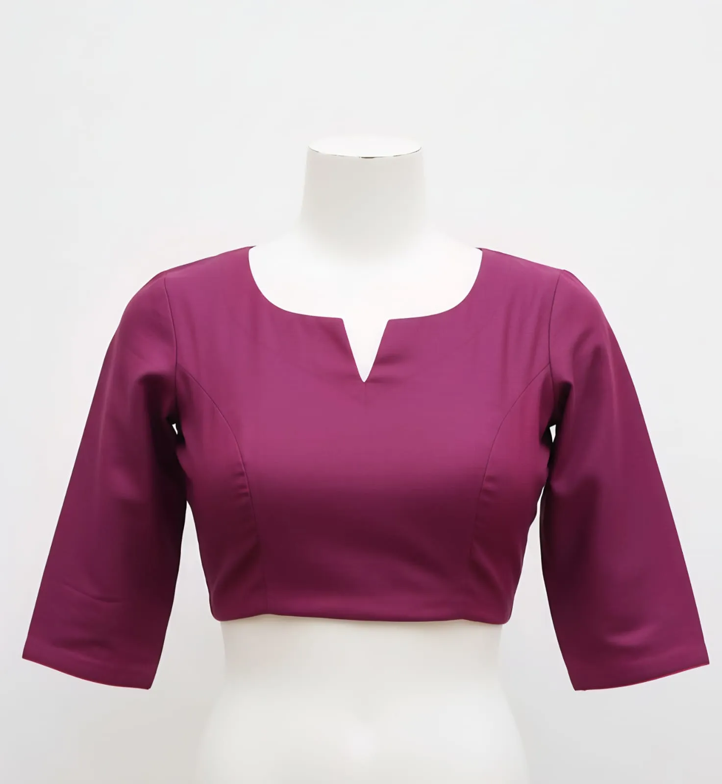 Latest Notch Neck Designer Blouse Premium Fancy Ready-to-Wear Collection - Image 6