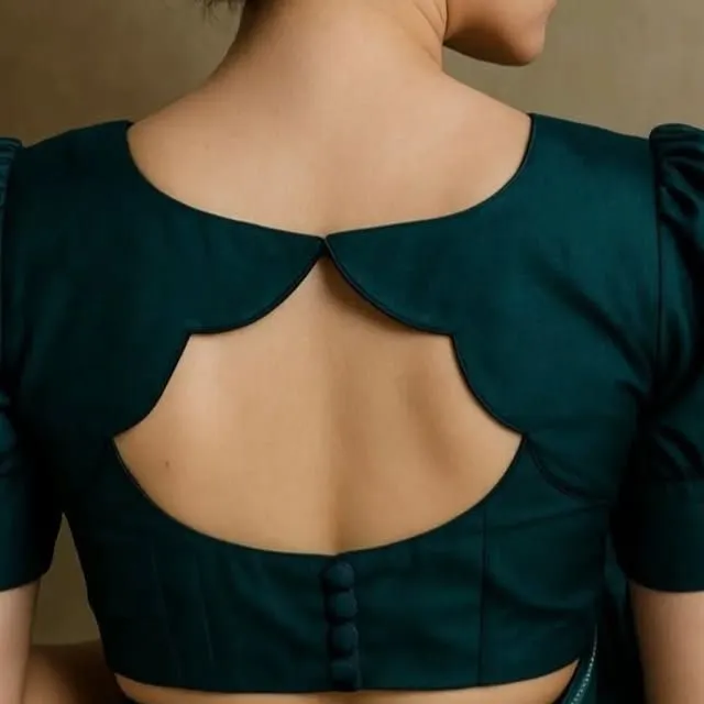 Maroon Designer Blouse for Women Comfort Meets Style Daily Wear Essential - Image 4