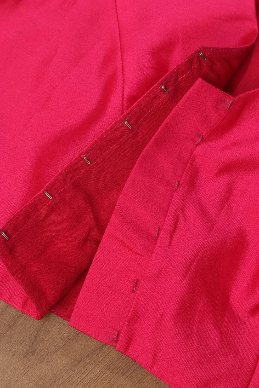 Pink Premium VNeck Designer Blouse Elegant BudgetFriendly, Custom Fit for Every Size - Image 3