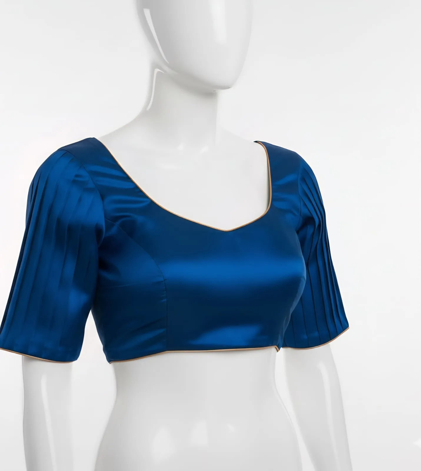 Premium Stylish Frills-Hand Designer Blouse Trending Partywear Couture Drop