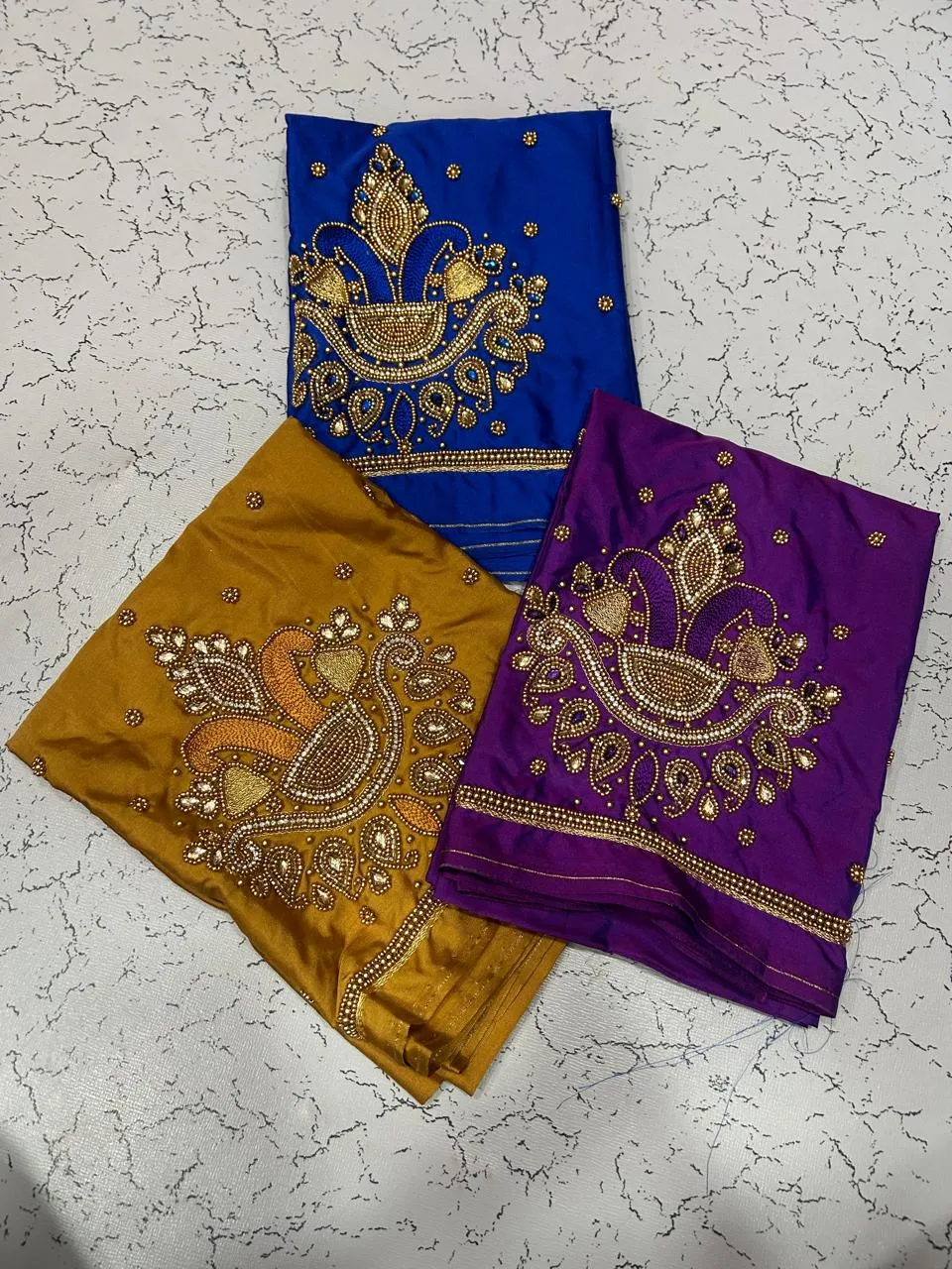 Viral Trend Alert Rin Blue Aari Work Blouses That Define Royal Elegance - Image 10