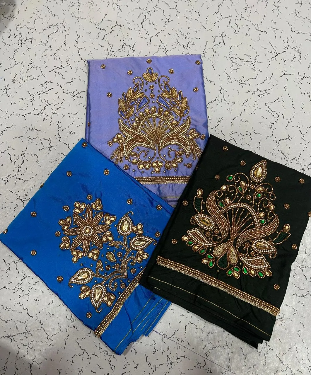 Viral Trend Alert Rin Blue Aari Work Blouses That Define Royal Elegance - Image 12