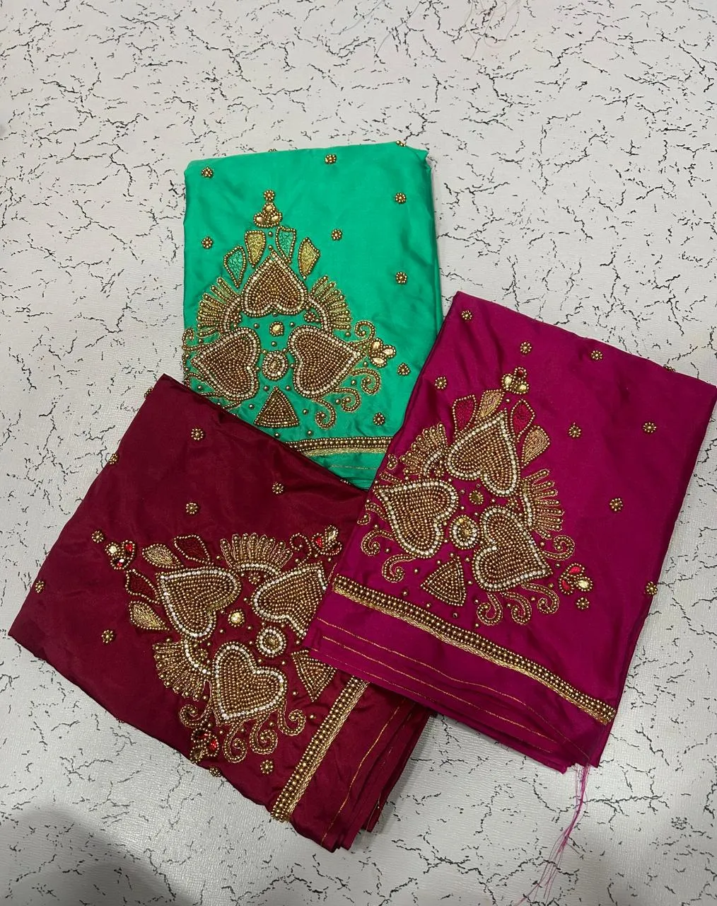 Viral Trend Alert Rin Blue Aari Work Blouses That Define Royal Elegance - Image 6