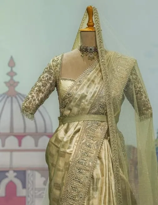 Affordable Bridal Blouse Pastel Green Maggam Work Designer Wedding Wear