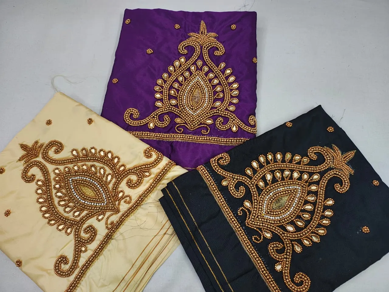 Black Beads Maggam Work Blouse Under Budget  Premium Finish Smart Price