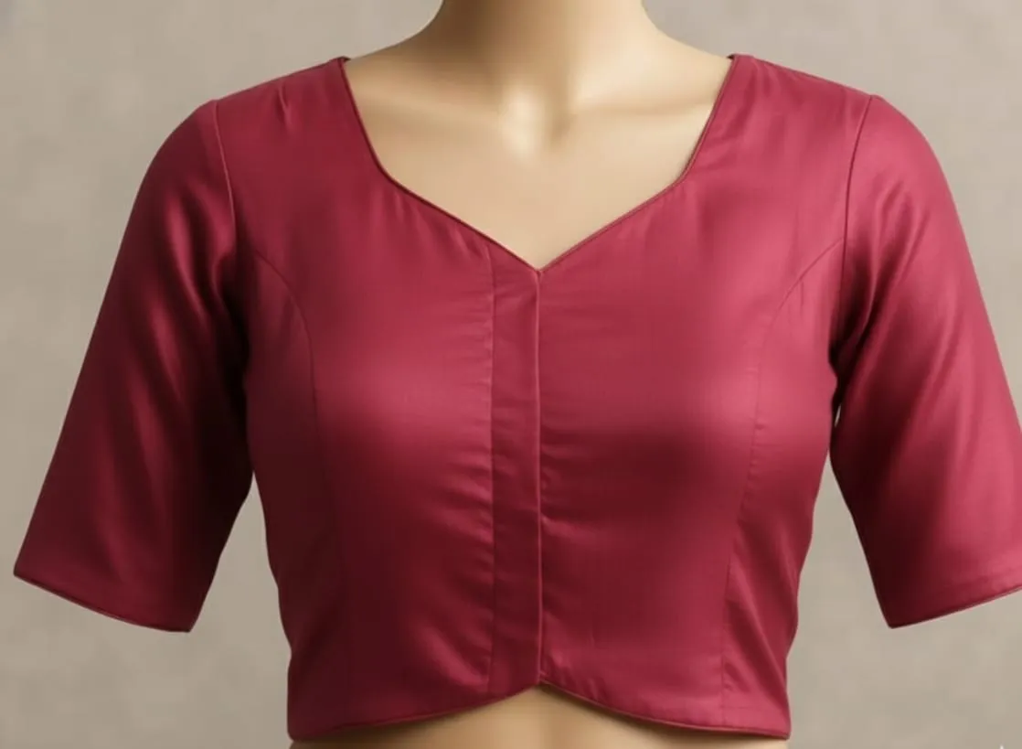Pink Fancy Ready Made Blouse Trending Designer Wear Perfect Fit  Premium Finish