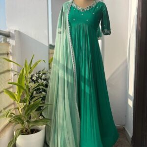 Party-ready designer long gown styling – KSEthnic