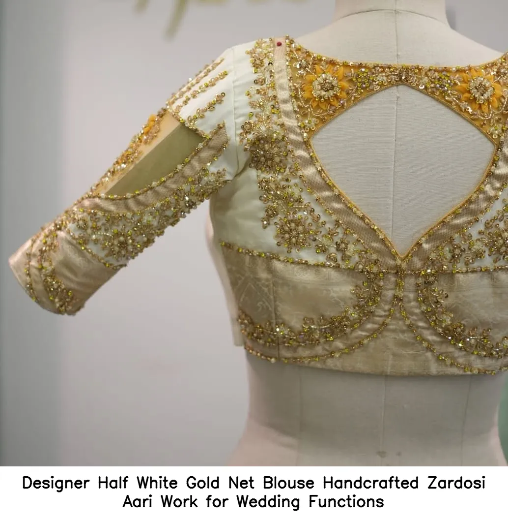 Latest bridal maggam work wedding blouse design Hyderabad