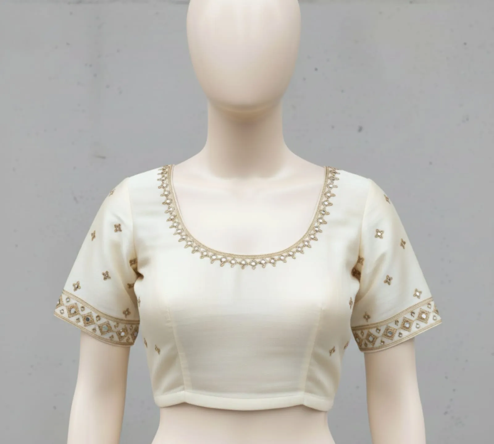 Minimalist handcrafted blouse for ethnic wear – KSEthnic