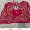 handcrafted maggam work blouses