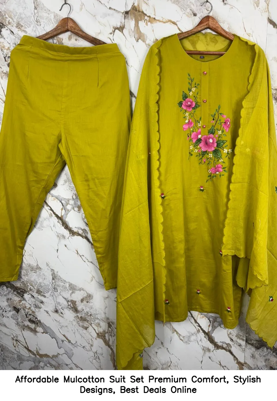 Affordable Mulcotton Suit Set – Premium Comfort, Stylish Designs, Best Deals Online