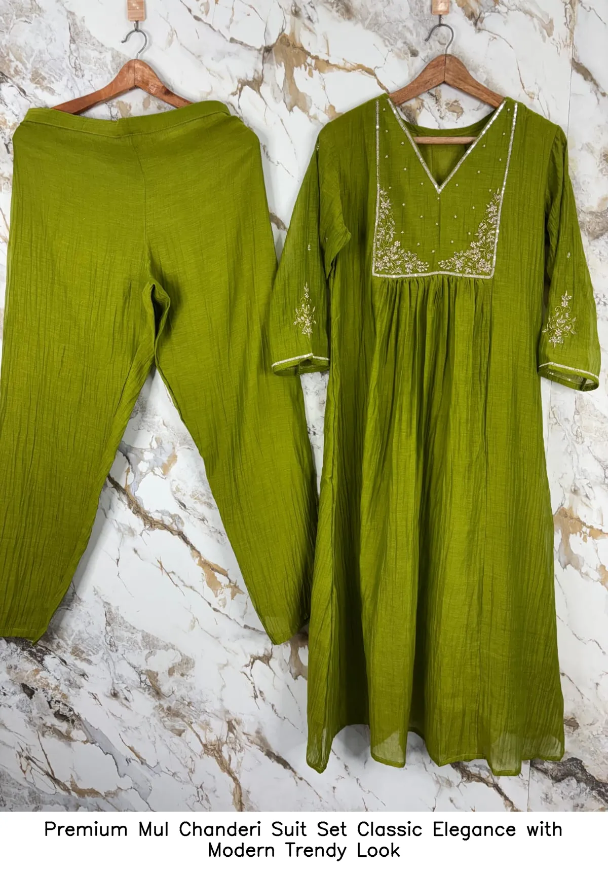 Premium Mul Chanderi Suit Set – Classic Elegance with Modern Trendy Look - Image 7
